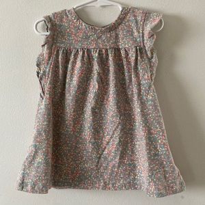 Gap baby girl confetti gray dress